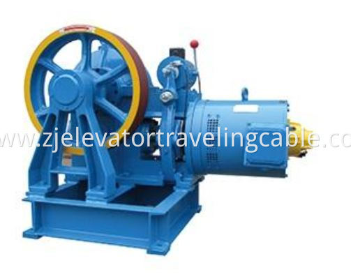 AC220V Elevator Geared Machine 1000kg